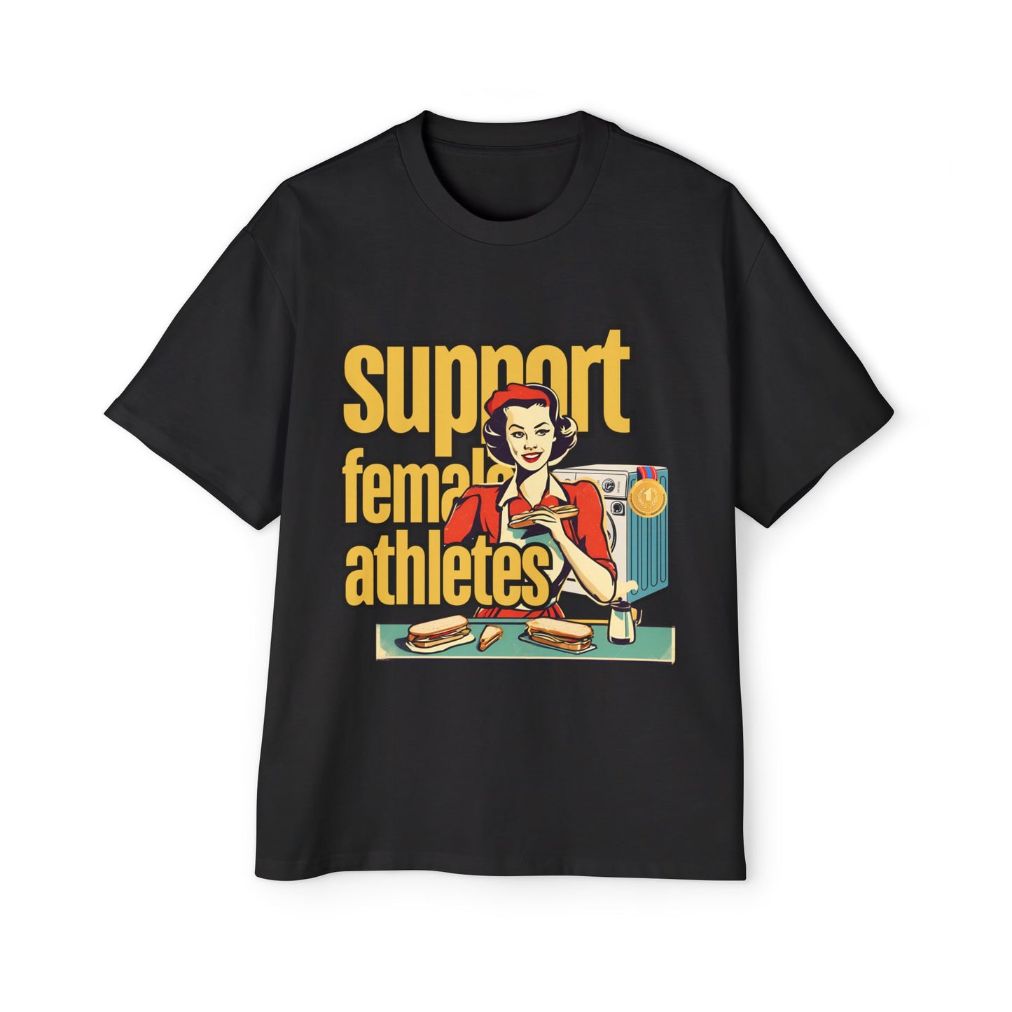 Support Female athletes unisex classic tee