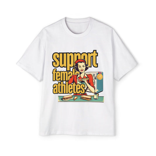 Support Female athletes unisex classic tee